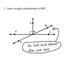complements to an angle joke